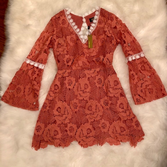 🎉HP🎉 Alexia Admor Laced Dress - Picture 2 of 6